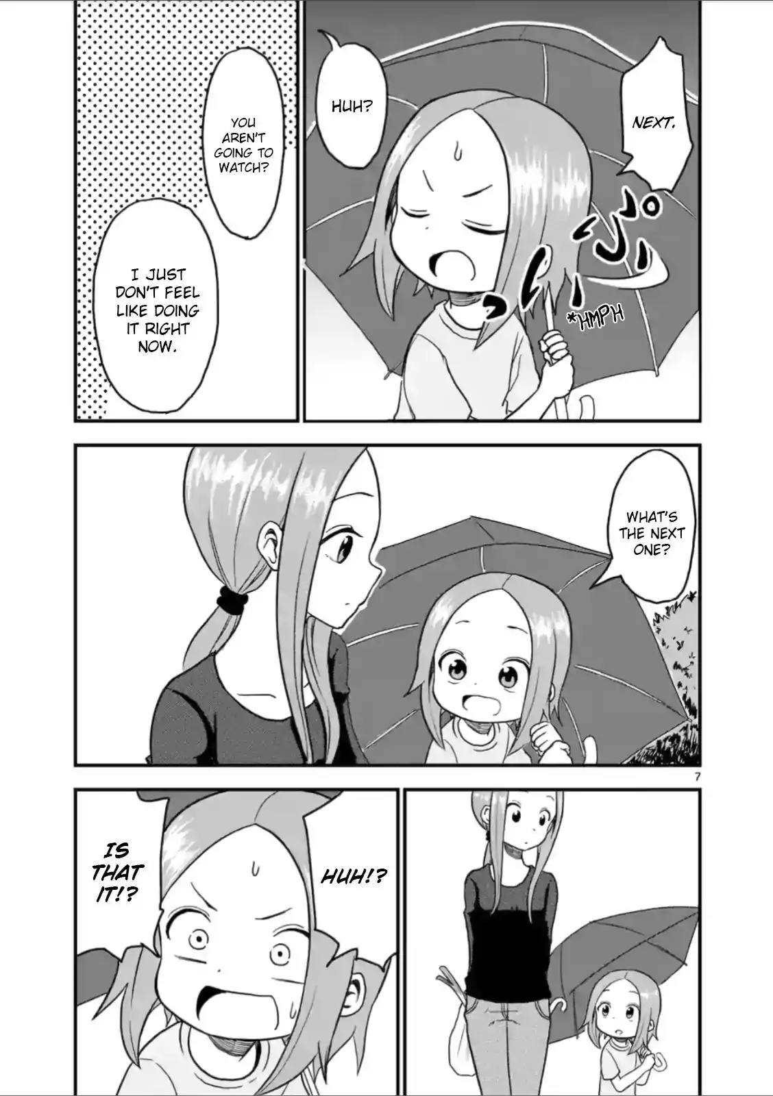 Karakai Jouzu no (Moto) Takagi-san Chapter 20 7